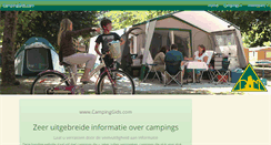 Desktop Screenshot of campinggids.com