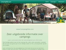 Tablet Screenshot of campinggids.com